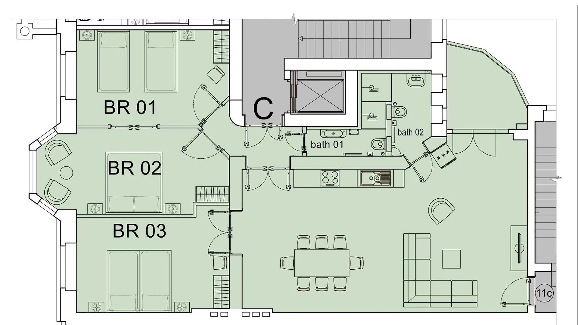 Aptc Downtown Monument4Rent Near Checkpoint Charlie Berlin Apartment
